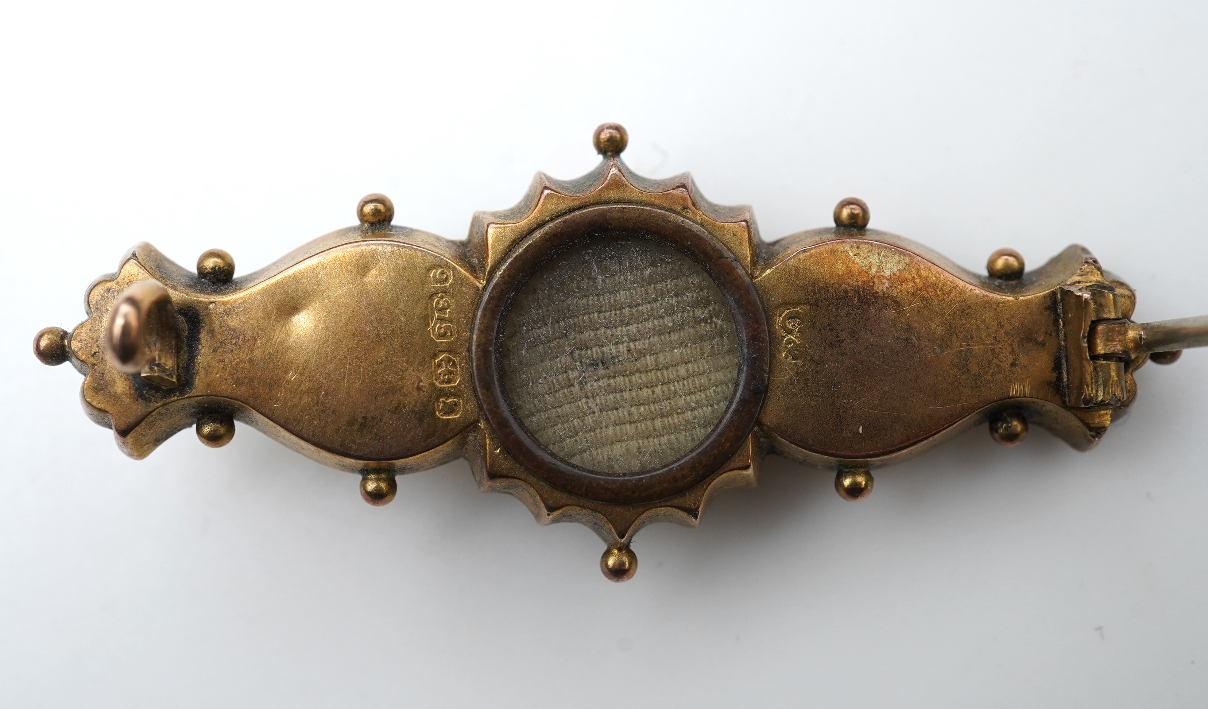 Three bar brooches, late 19th century